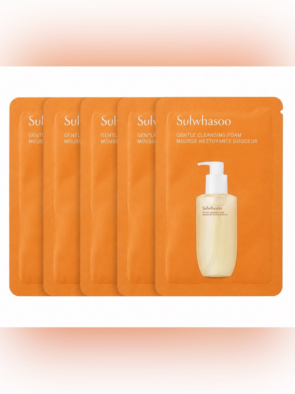 Sulwhasoo Gentle Cleansing Foam 4ml x 24pcs (96ml) Sample Newest Version